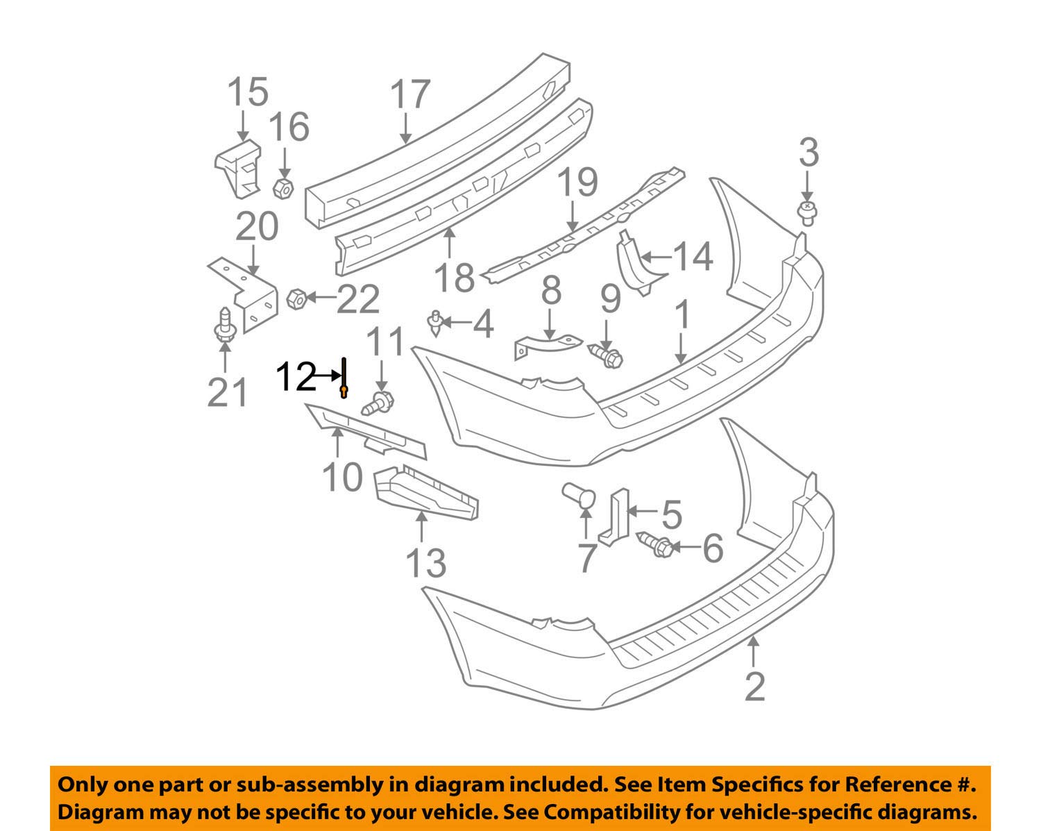 Subaru Genuine 905920035 Rivet Spacer, 1 Pack