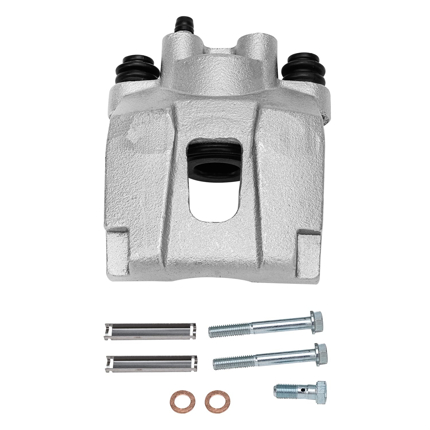 Max Advanced Brakes Front Kit For Ford Explorer Sport Trac & Mercury Mountaineer | Drilled & Slotted Rotors With Ceramic Pads