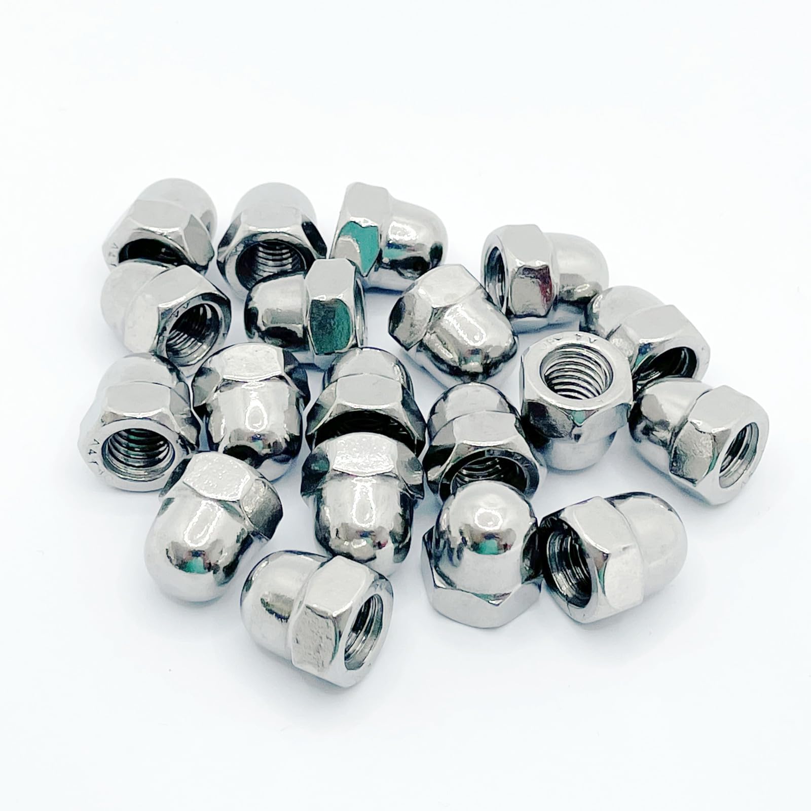 M8 Dome Nut DIN1587, A4 (316) Stainless Steel (Pack of 20), M8(A4), Pk20 - Image 3