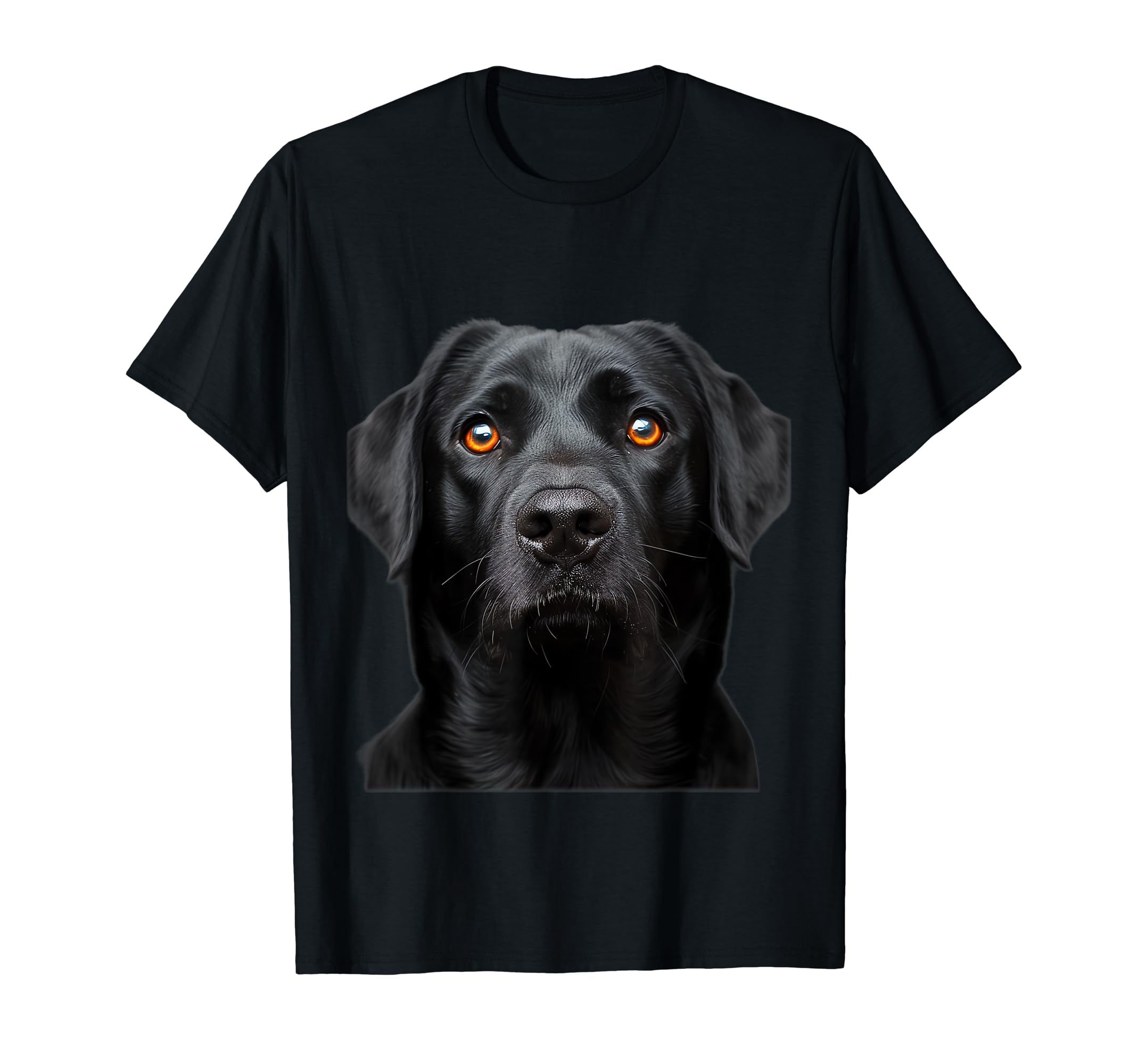 Amazon | 黒い犬の顔 I ドッグ・シェパード コスチューム Tシャツ | T