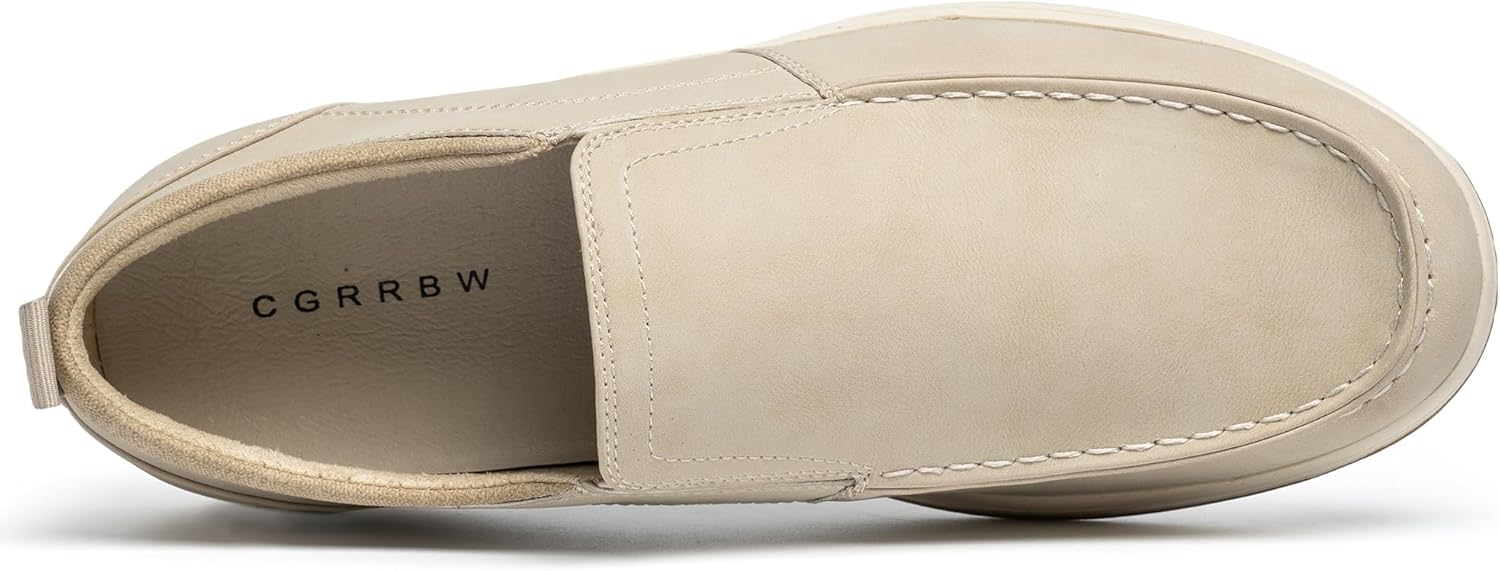 Men's Slip on Shoes, Casual Walking Loafers with Arch Support, Orthopedic Shoes Lightweight Non Slip Sneakers - Image 4