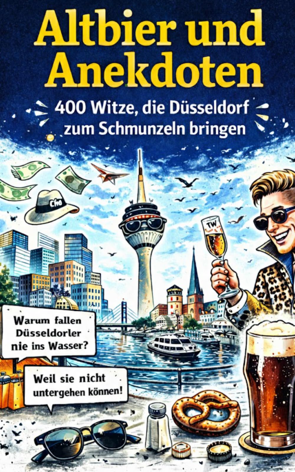 Altbier und Anekdoten: 400 Witze, die Düsseldorf zum Schmunzeln bringen