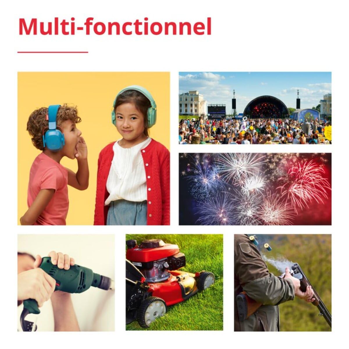 Alpine Muffy Casque Anti-Bruit pour Enfants jusqu’à 16 ans | Protection Auditive Certifiée CE | Réduction du Bruit 25 dB | Produit Sensoriel pour l’Autisme | Confortable et Réglable | Rose