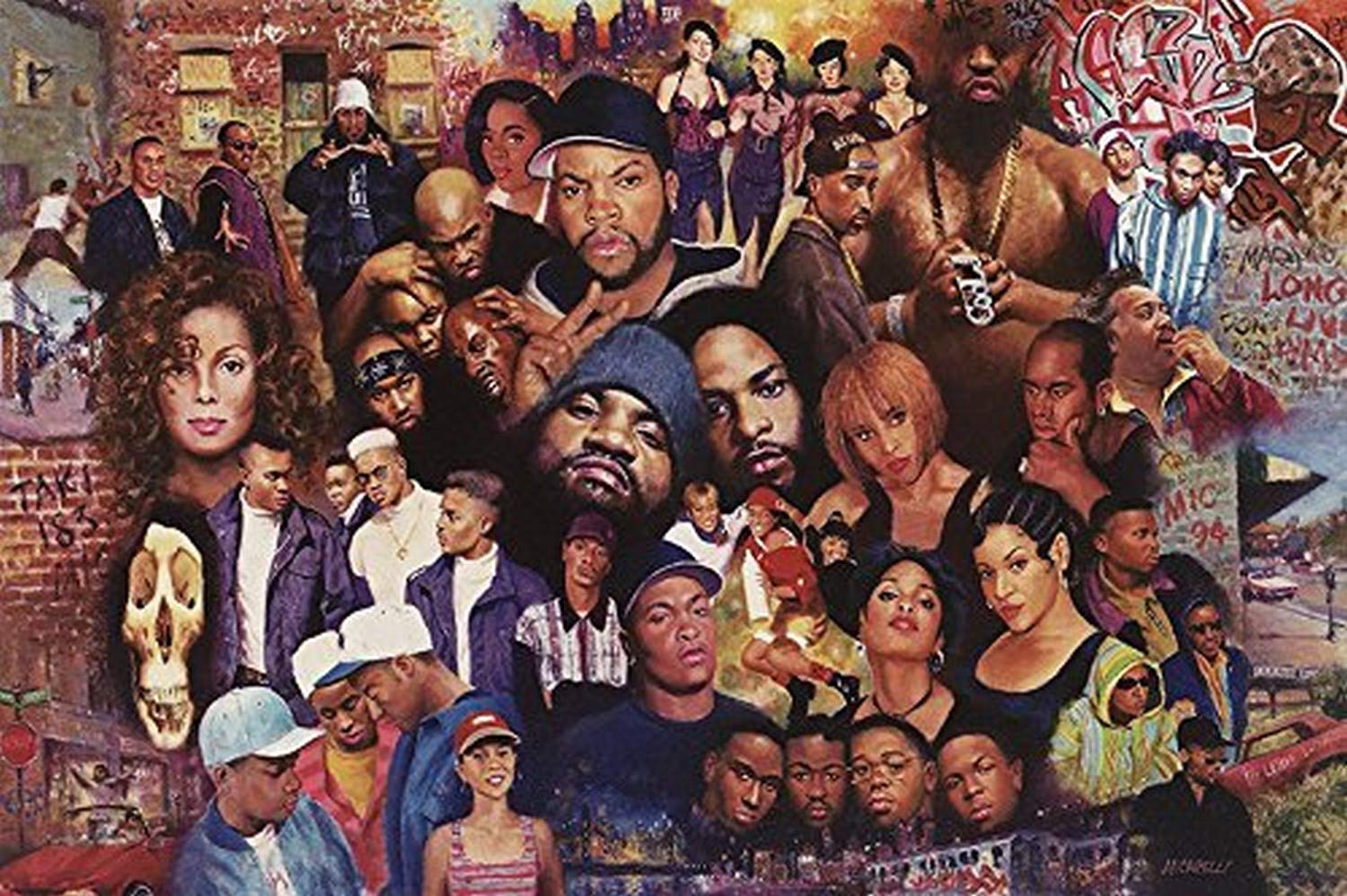 Amazon.com: OG Rap Hip Hop Gangster 12x18 Art Print Poster