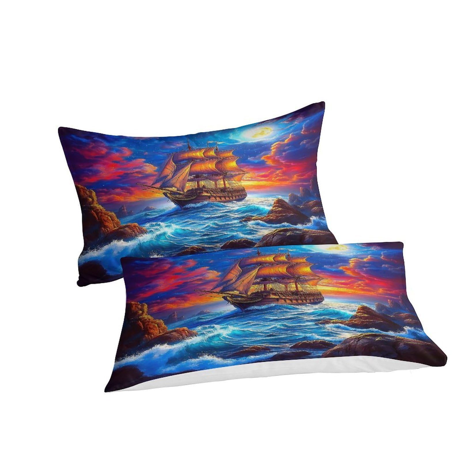 Housse de couette 3D navire pour chambre d'ado : créez un univers marin unique pour la nuit