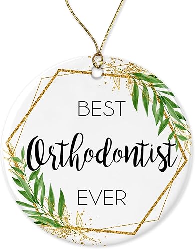 Orthodontist Christmas Ornament - Christmas Ornament Gift for Orthodontist - World's Best Orthodontist - Best Orthodontist Ever - Orthodontist Gifts Orthodontist Christmas Ornament - Christmas Ornament Gift for Orthodontist - World's Best Orthodontist - Best Orthodontist Ever - Orthodontist Gifts