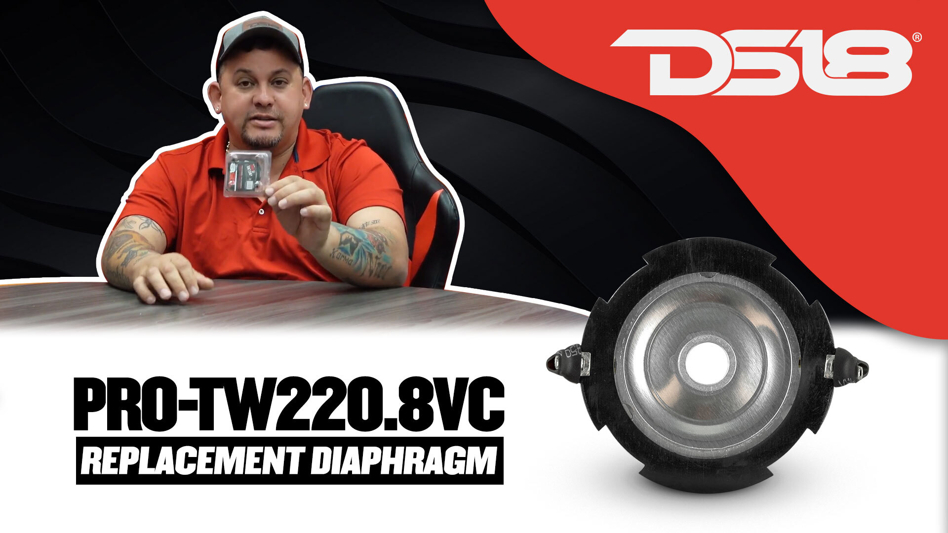 Amazon.com: DS18 PRO-TW220.8VC PRO Replacement Diaphragm for PRO