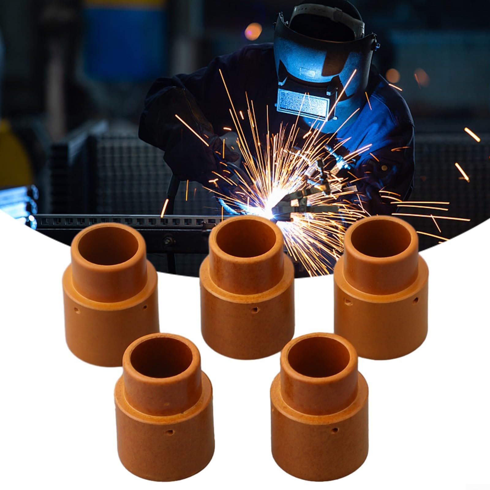 5pcs Plasma Air Torch Diffuser 13788 for Eastwood Versa Cutter 40A 60A Prof 70 CB50 CB70 Metal Plasma Torch Diffuser