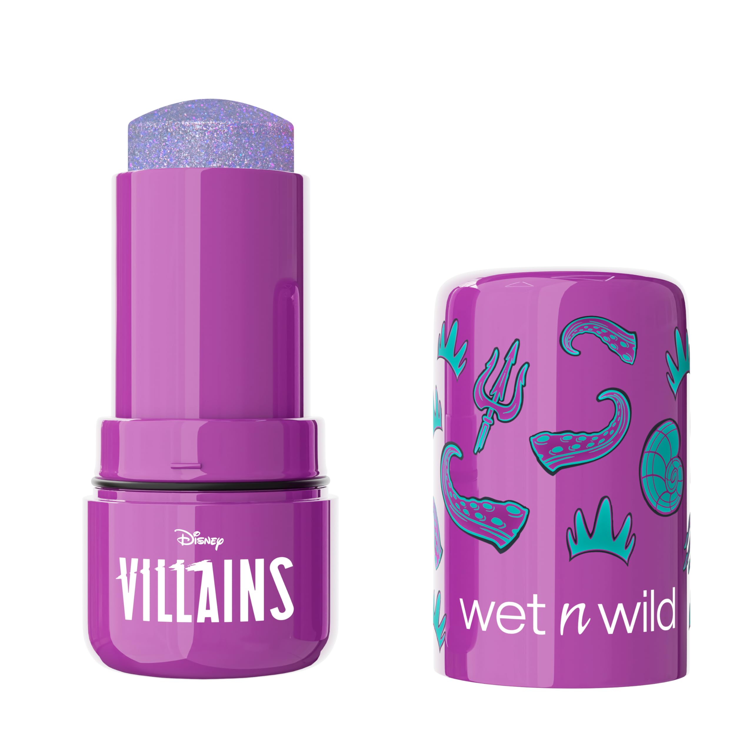 Wet n Wild x Disney Villains Bad Rep Jelly Highlighter – Rozświetlacz w Żelu do Twarzy i Ciała, Mokry Blask, Mistress