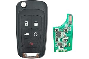 Flip Folding Replacement Key Fob fit for Chevy Malibu Camaro Cruze Equinox...