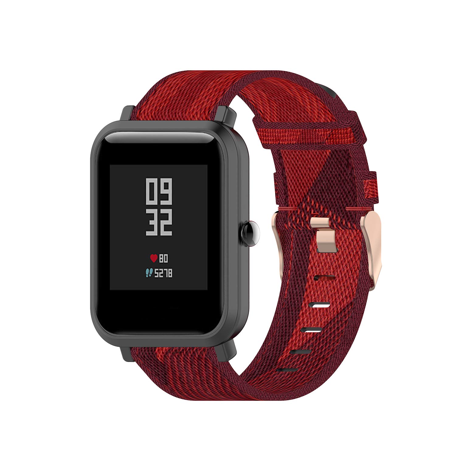 FitTurn Compatible with Joautrial G8 Aukire L20 Choiknbo K37 BYBUKCKR T45S EGQINR P103 Smart Watch Band Replacement Adjustable