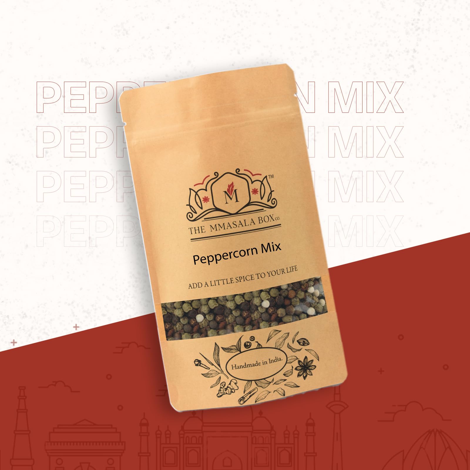 THE MMASALA BOX CO. Peppercorn Masala|Fresh Black,Pink&White Pepper|Authentic Masalas,Spices&Seasonings|All Natural|Chemical Free(100 Gms) (B0BWHXC35G) Amazon Price History, Amazon Price Tracker