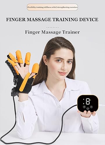 Miniatura 3 de Hand Rehabilitation Robot Gloves, Stroke Therapy Equipment, Recovery Exercise Equipment for Arthritis Stroke Hemiplegia Patient,Stroke