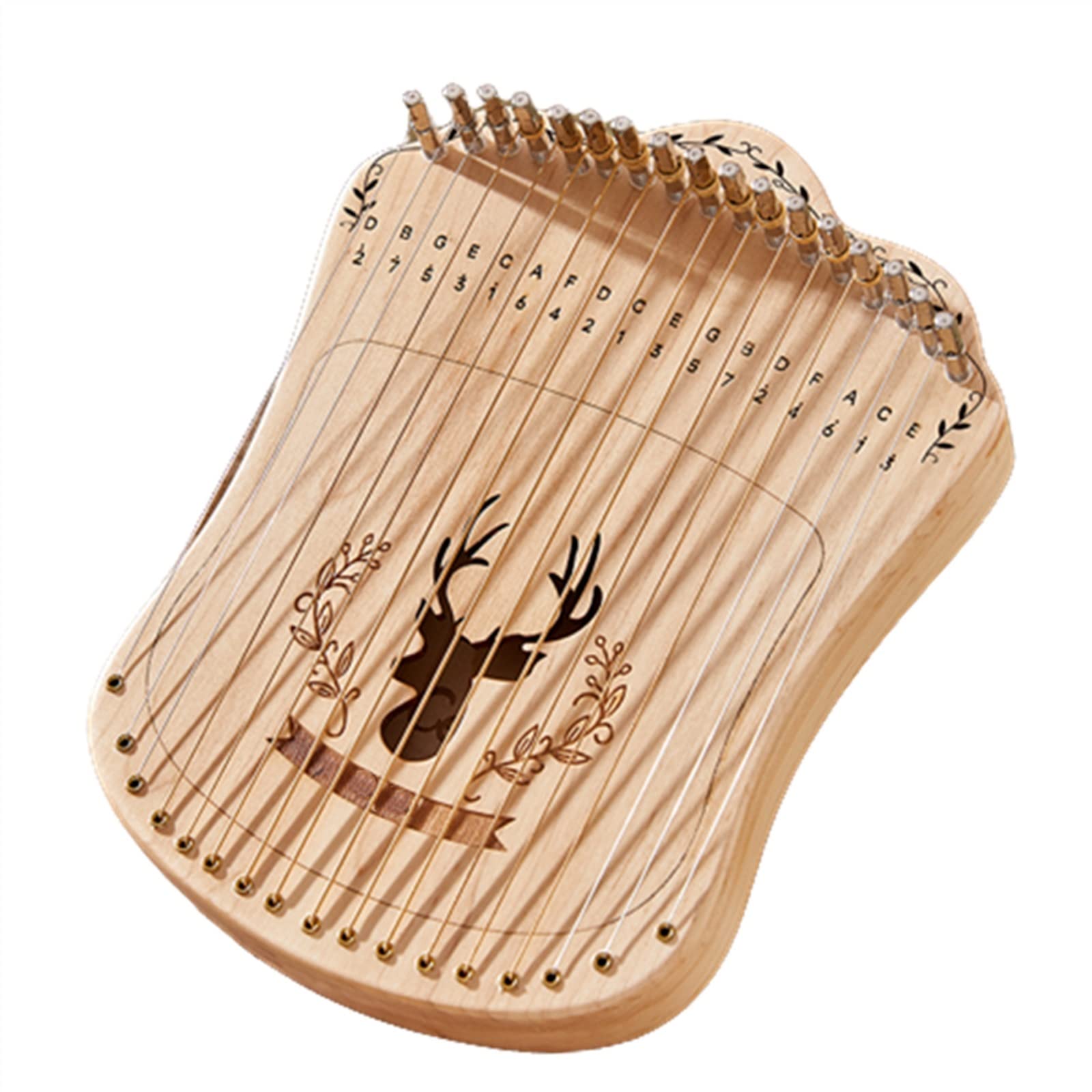 小型ハープ Salvi HARPS JUNO27 ジュノ 27弦 (チェリー) [リュック付属] 小型