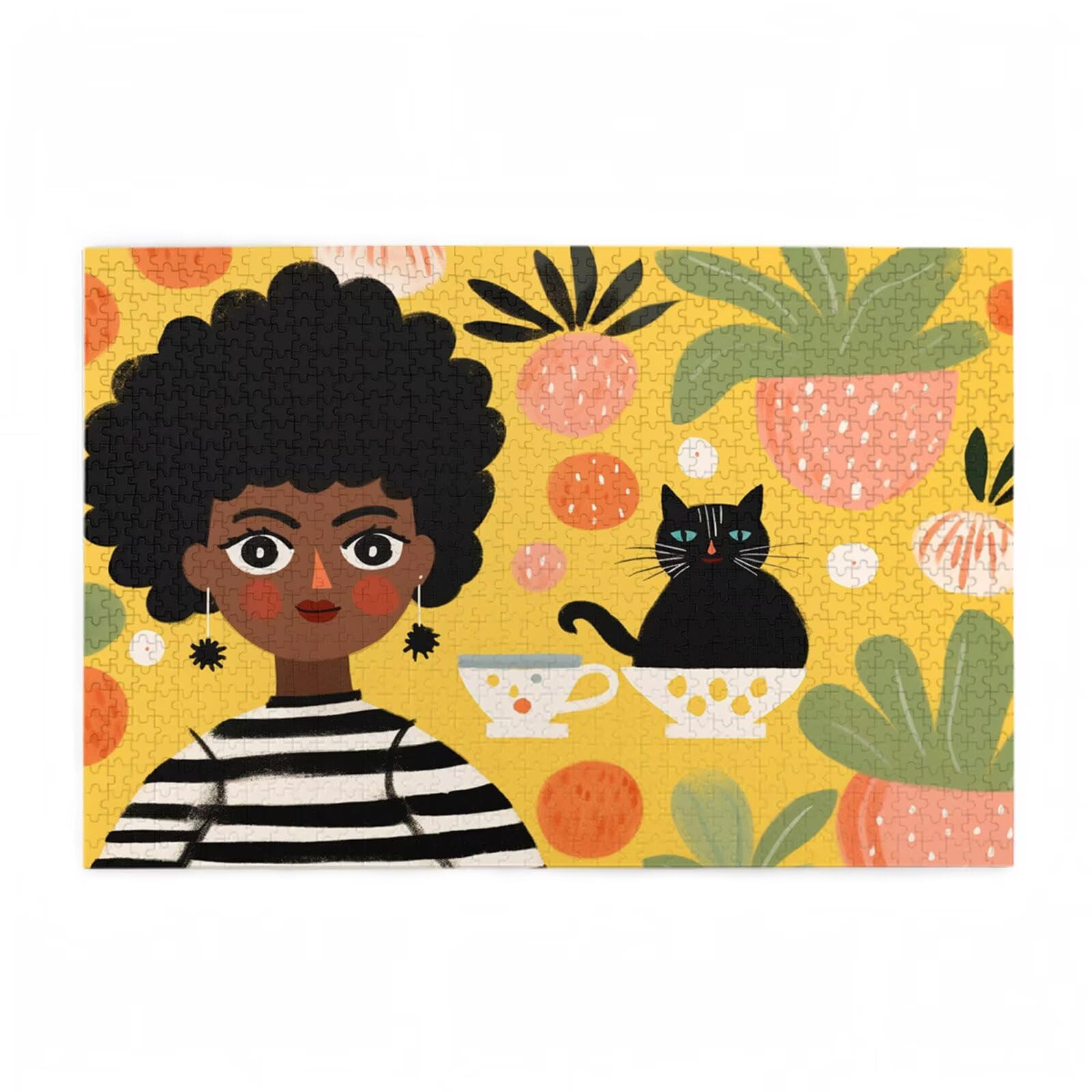 5000 sztuk puzzli dla dorosłych, kreatywne niemożliwe puzzle dla dorosłych początkujących, duża drewniana układanka z pudełkiem do przechowywania, prezenty dla kobiet mężczyzn, wystrój domu, motyw