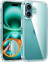 Vista 165 de FNTCASE Funda para iPhone 15 Plus: Fundas magnéticas transparentes para teléfono con protector de pantalla compatible con Magsafe Slim Anti