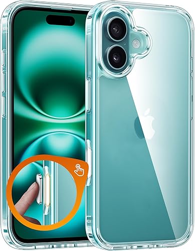 Miniatura 235 de FNTCASE para iPhone Air Case Clear: Fundas magnéticas para teléfono con protector de pantalla a prueba de caídas, compatibles con Magsafe, delgadas