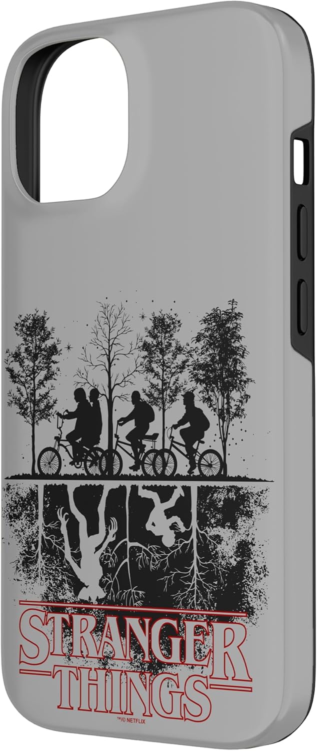 Stranger Things Upside Down Hawkins Ride Logo Case for iPhone 14