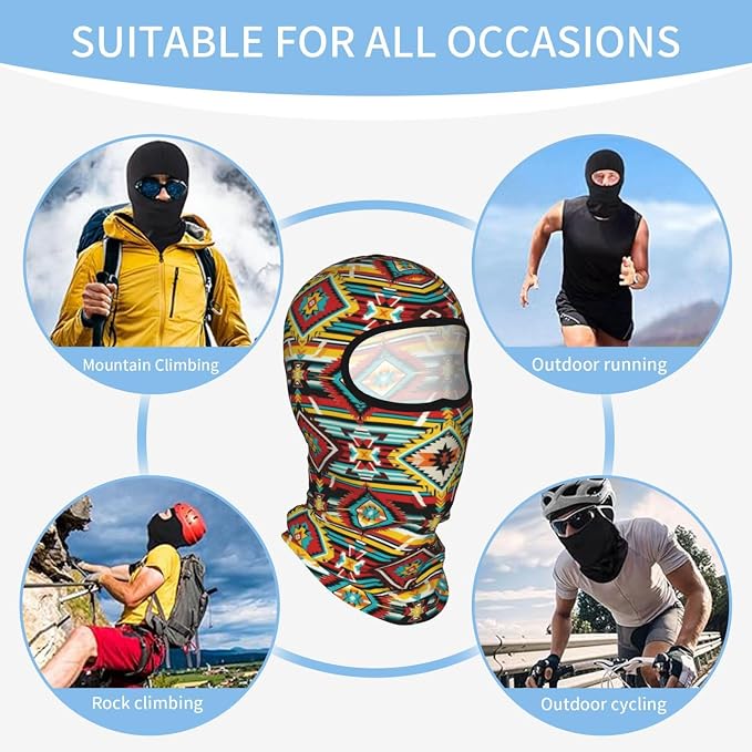 Balaclava tipo capucha para protección solar unisex miniatura 8