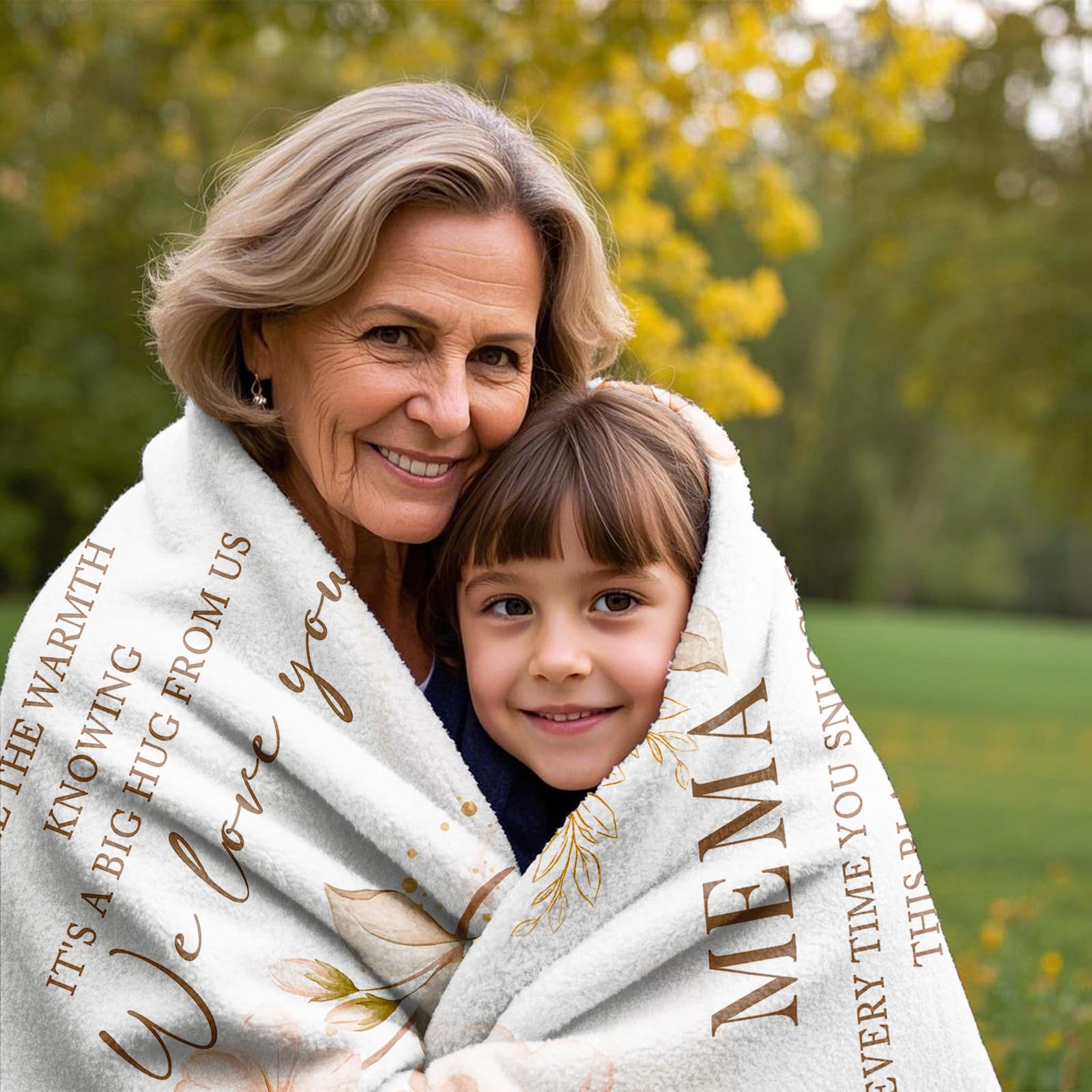 Mema Gifts, Gifts for Mema, Memas Birthday Gift, Mema' Blanket 60" x 50", Mema's Gift for Grandma, Mema's Gift' from Grandkids, Gift' for Memas Mother's Day Christmas