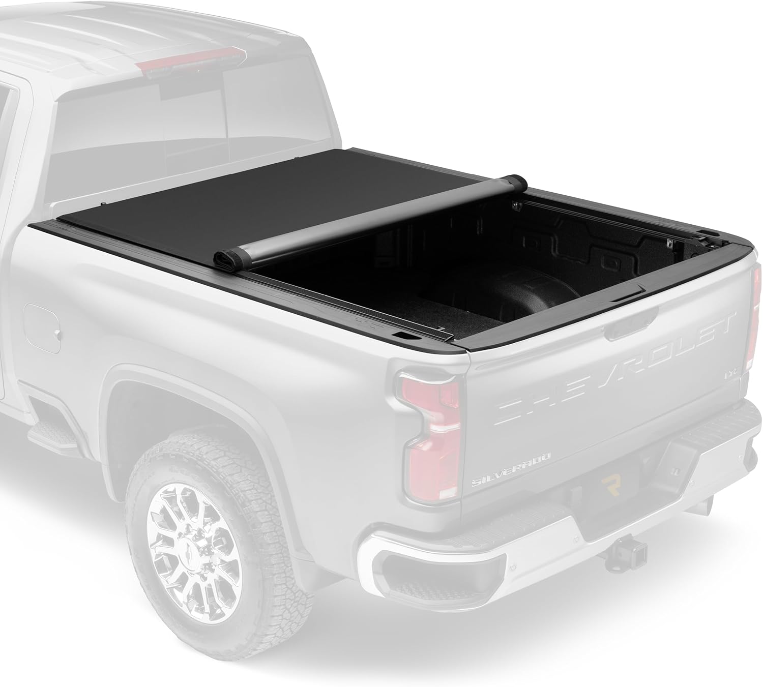 RealTruck TruXedo Pro X15 Soft Roll Up Truck Bed Tonneau Cover | 1473701 | Fits 2020-2024 Chevy/GMC Silverado/Sierra 2500/3500HD with MultiPro Tailgate 6' 10" Bed (82.2")