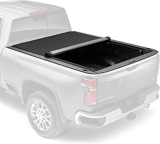 RealTruck TruXedo Pro X15 Soft Roll Up Truck Bed Tonneau Cover | 1473701 | Fits 2020-2024 Chevy/GMC Silverado/Sierra 2500/3500HD with MultiPro Tailgate 6' 10" Bed (82.2")