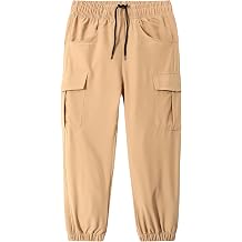 Toddler Cargo Joggers Pants Baby Boys Girls Quick Dry Hiking Pants