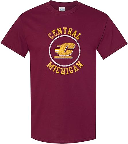 Miniatura 14 de UGP Campus Apparel AS04 - Camiseta con logotipo de círculo envejecido