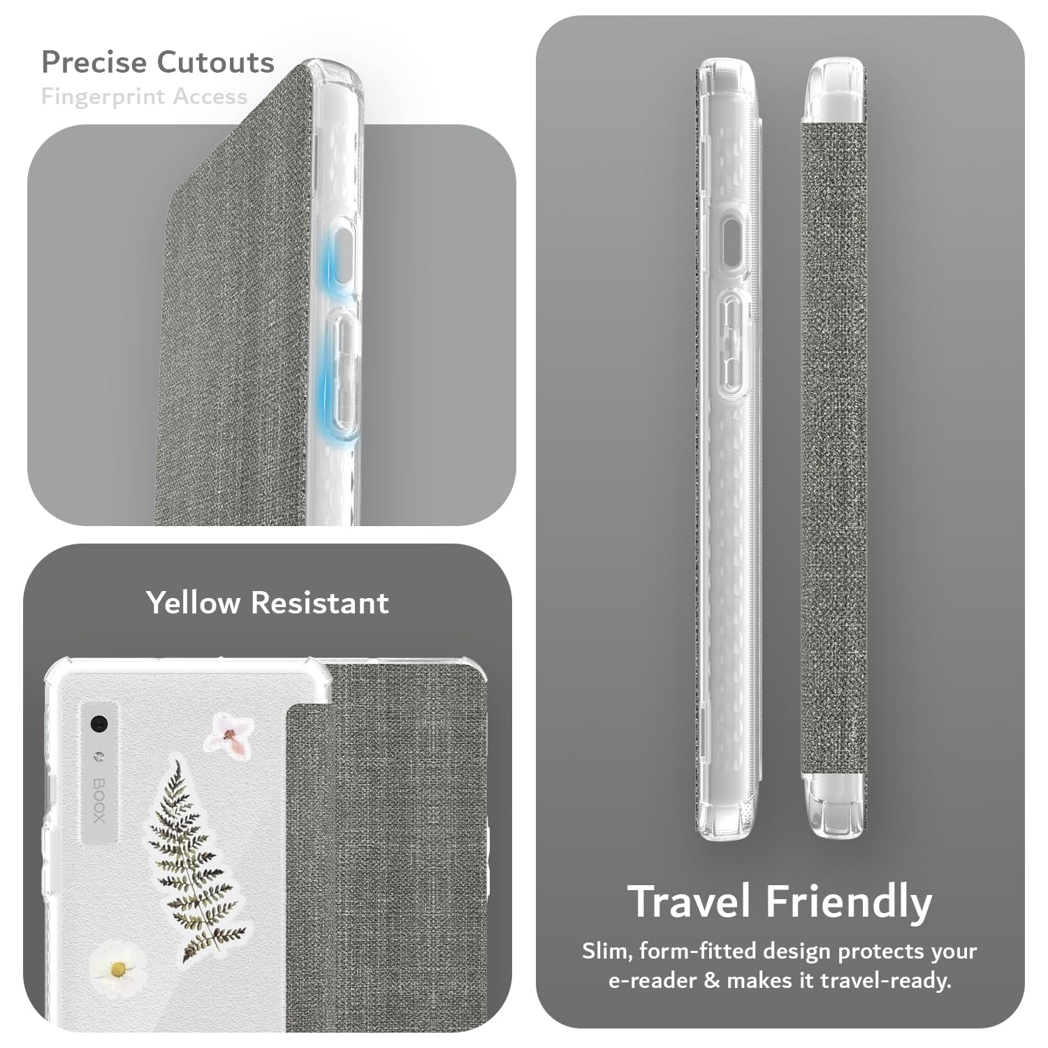 Amazon.com: TUDIA SKN FLIP V2 Designed for Onyx Boox Palma 2 Case