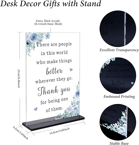 Miniatura 2 de Regalos de agradecimiento para mujeres, líder del día del jefe, mentor, supervisor, jubilación, despedida, regalo de cumpleaños, Navidad, oficina,