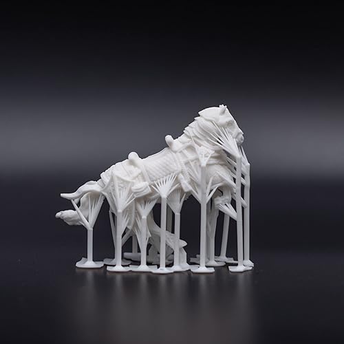 Vista 85 de Siraya Tech Resina de impresora 3D rápida similar a ABS de 4.4 lbs, curado UV, no frágil, alta precisión, líquido de fotopolímero estándar para Gris