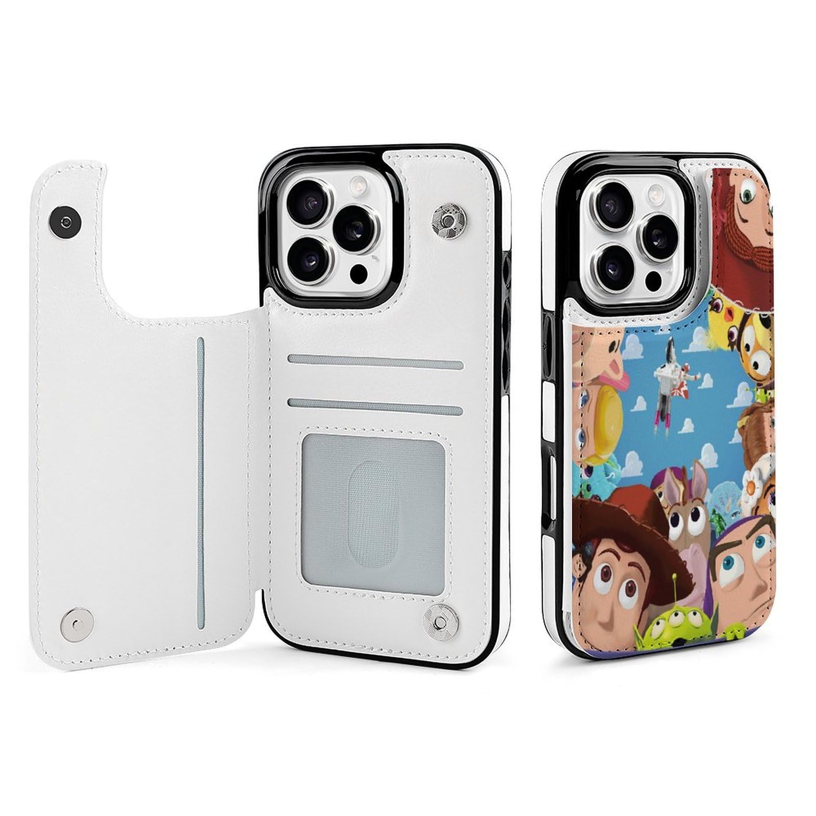 Amazon.co.jp: iPhone16Proケース 手帳型 トイストーリー PUレザー