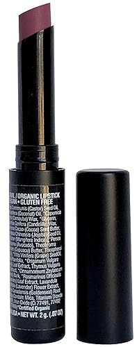 Miniatura 7 de Mom's Secret Lápiz labial natural, orgánico, vegano, sin gluten, libre de crueldad, paquete delgado, fabricado en los Estados Unidos, 0.07 onzas