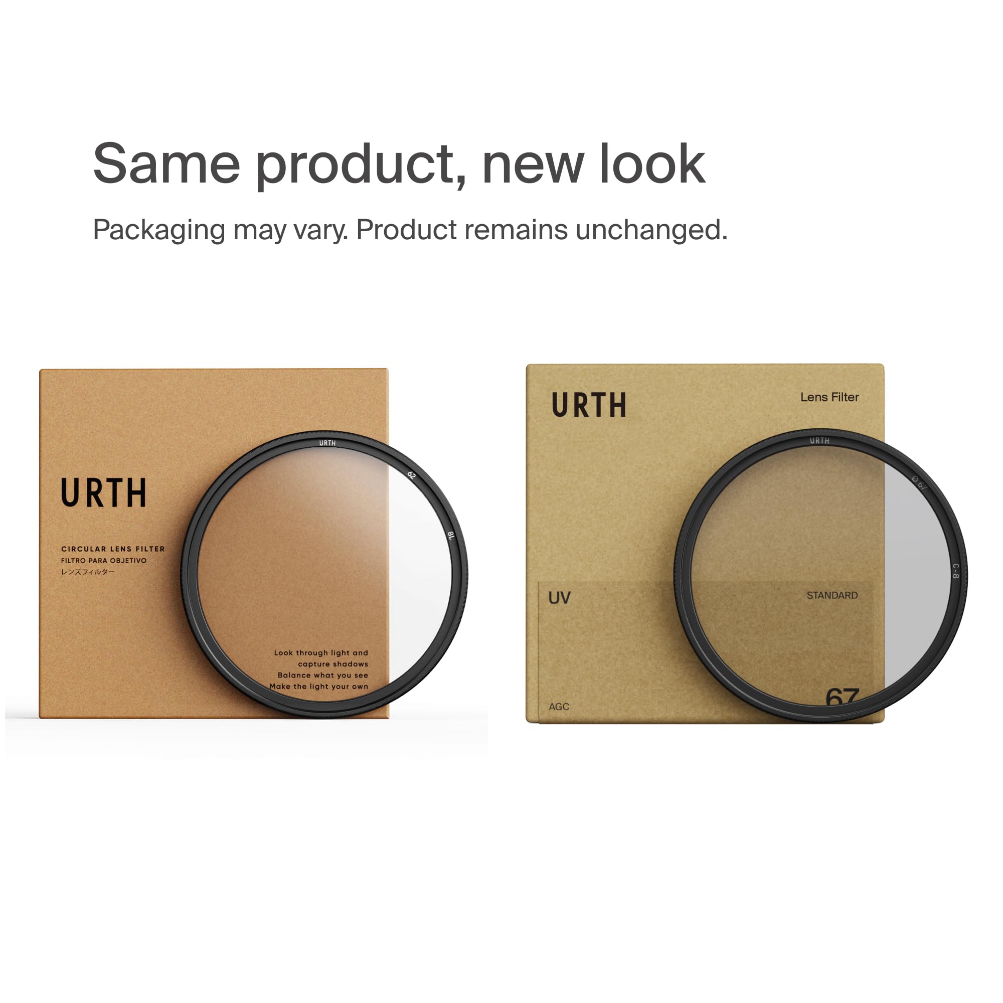 Urth 72 mm UV Filter – Ultraflacher, mehrfach vergüteter UV-Objektivschutz