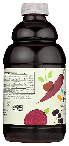 Miniatura 5 de Whole Foods Market, Refrescante inmunológico orgánico, mezcla de jugo saborizado de concentrado, zanahoria morada, remolacha y cereza con saúco y