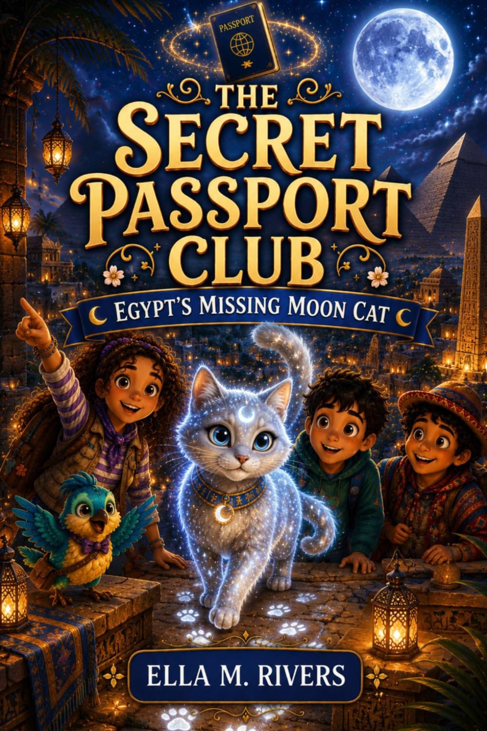 THE SECRET PASSPORT CLUB: Egypt’s Missing Moon Cat.