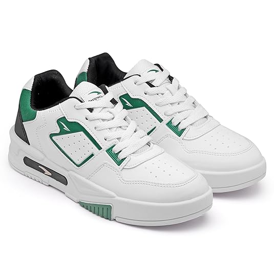 ASIAN Mexico-02 White Casual Sneakers