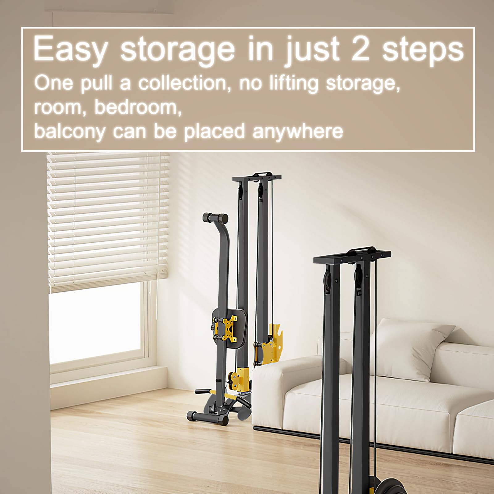Pull Down Machine, Multifunctional Sitting Row Cable Machine with