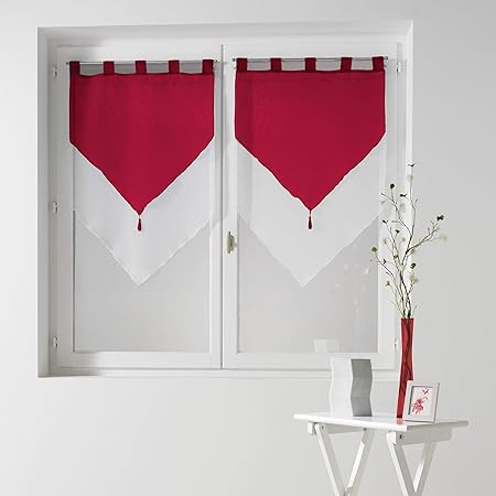 Voilage DOUCEUR D'INTERIEUR Paire Voilages 2 X Haltona - Noisette / 2 X