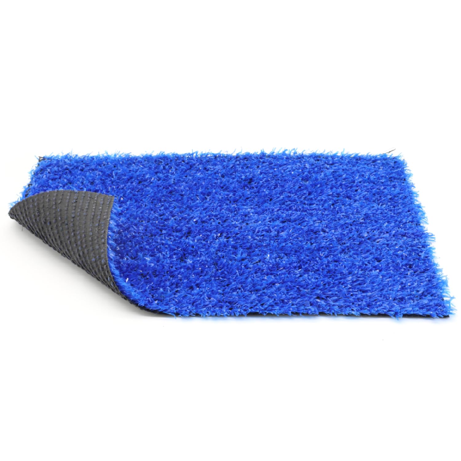 BONERVA | Césped Artificial COLORTERRA 7mm | Rojo, Azul, Negro | Varias Medidas | Rollo de césped de Color económico para terrazas, decoración, Eventos, etc | (2x10 Metros, Azul)