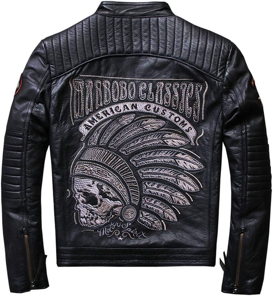 Amazon.co.jp: X.N.S(希望)バイク用 レザージャケット防風防寒