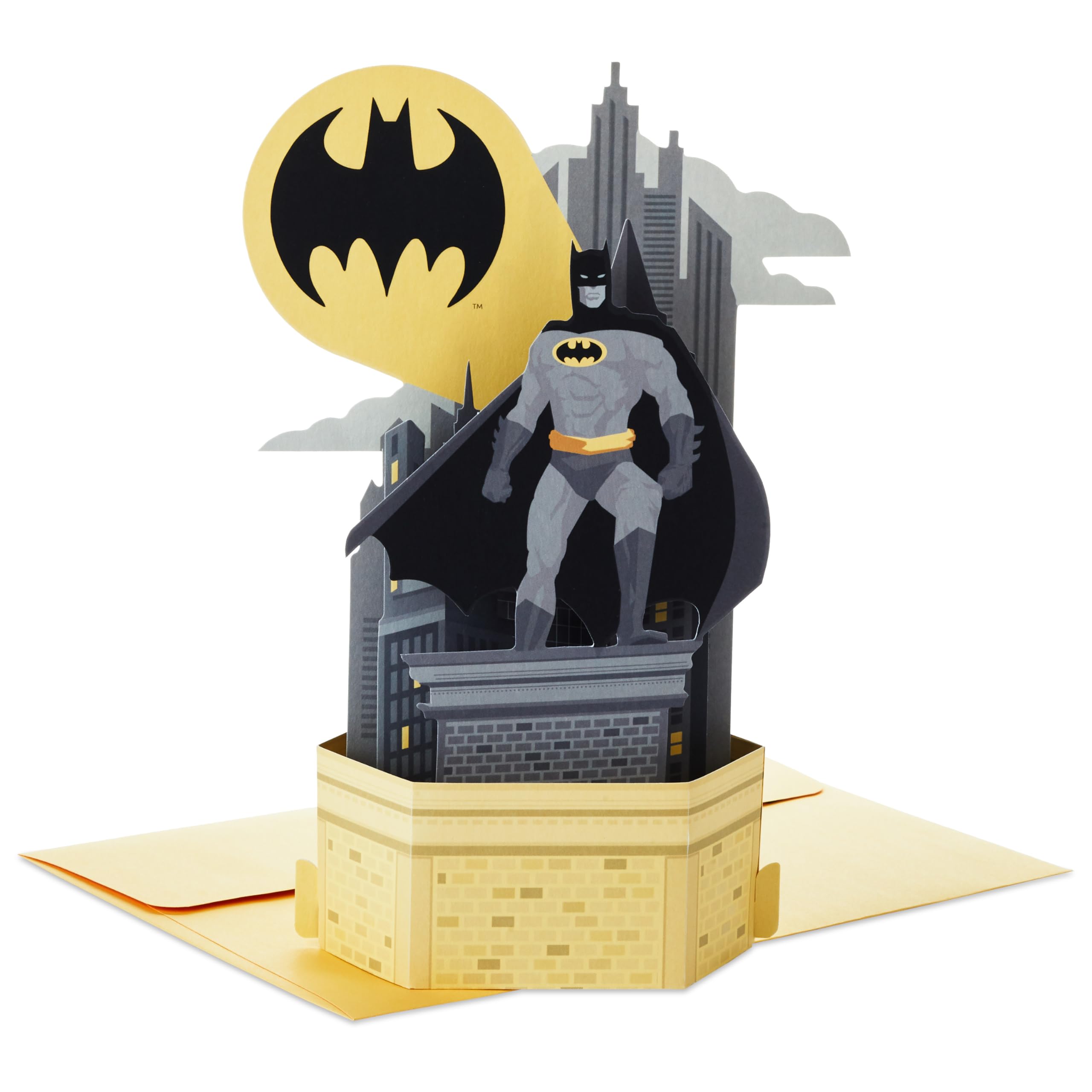 Hallmark Batman Pop Up Birthday Card For Him (Heroic Day) Paper Wonder 3D Card