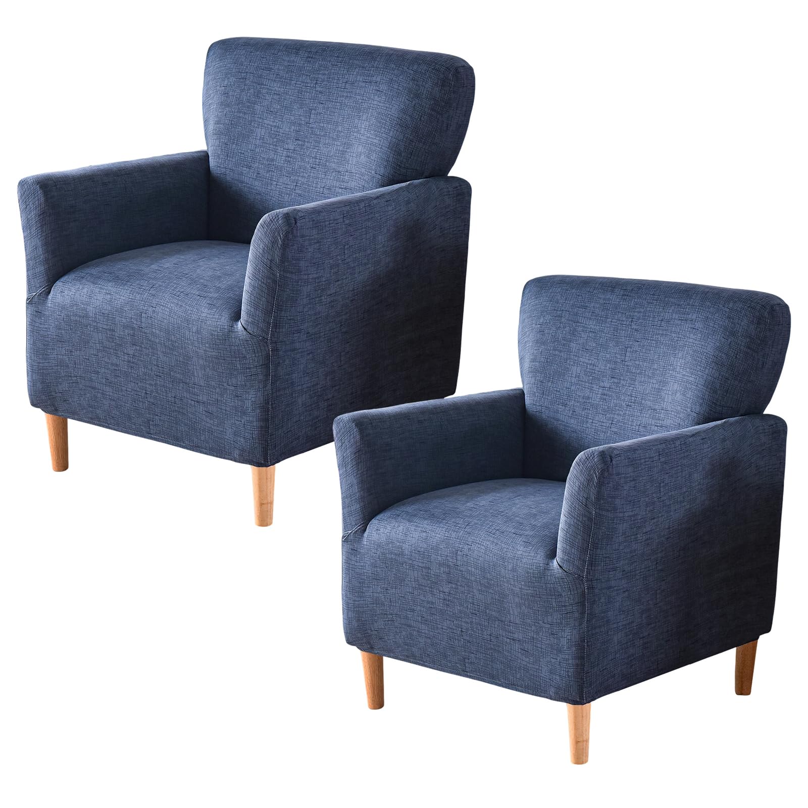 HAOYONG Banquet Armchair Slipcover Stretch Velvet Chair Covers 1-Piece Armchair Sofa Covers Soft Arm Chair Cover Removable Washable Single Couch