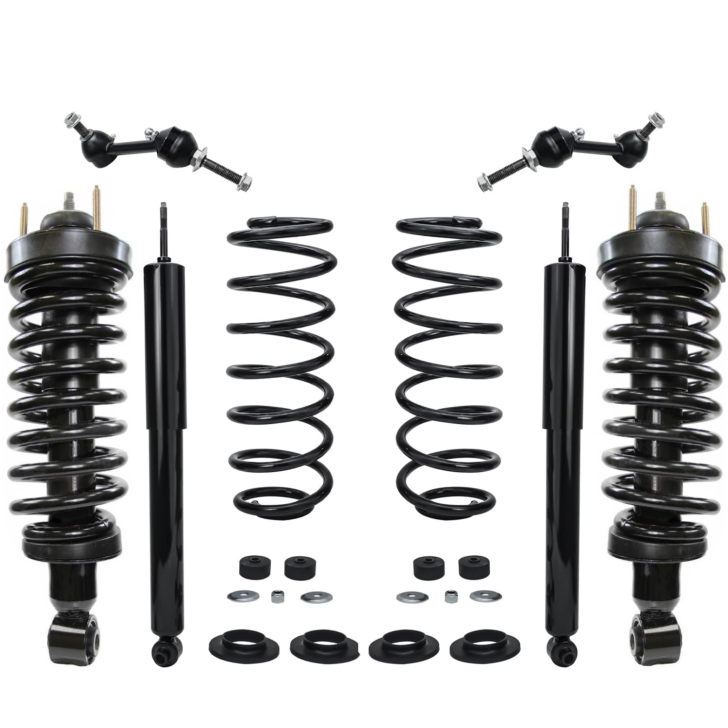 Detroit Axle - 6pc Struts Kit for 2003-2011 Mercury Grand Marquis