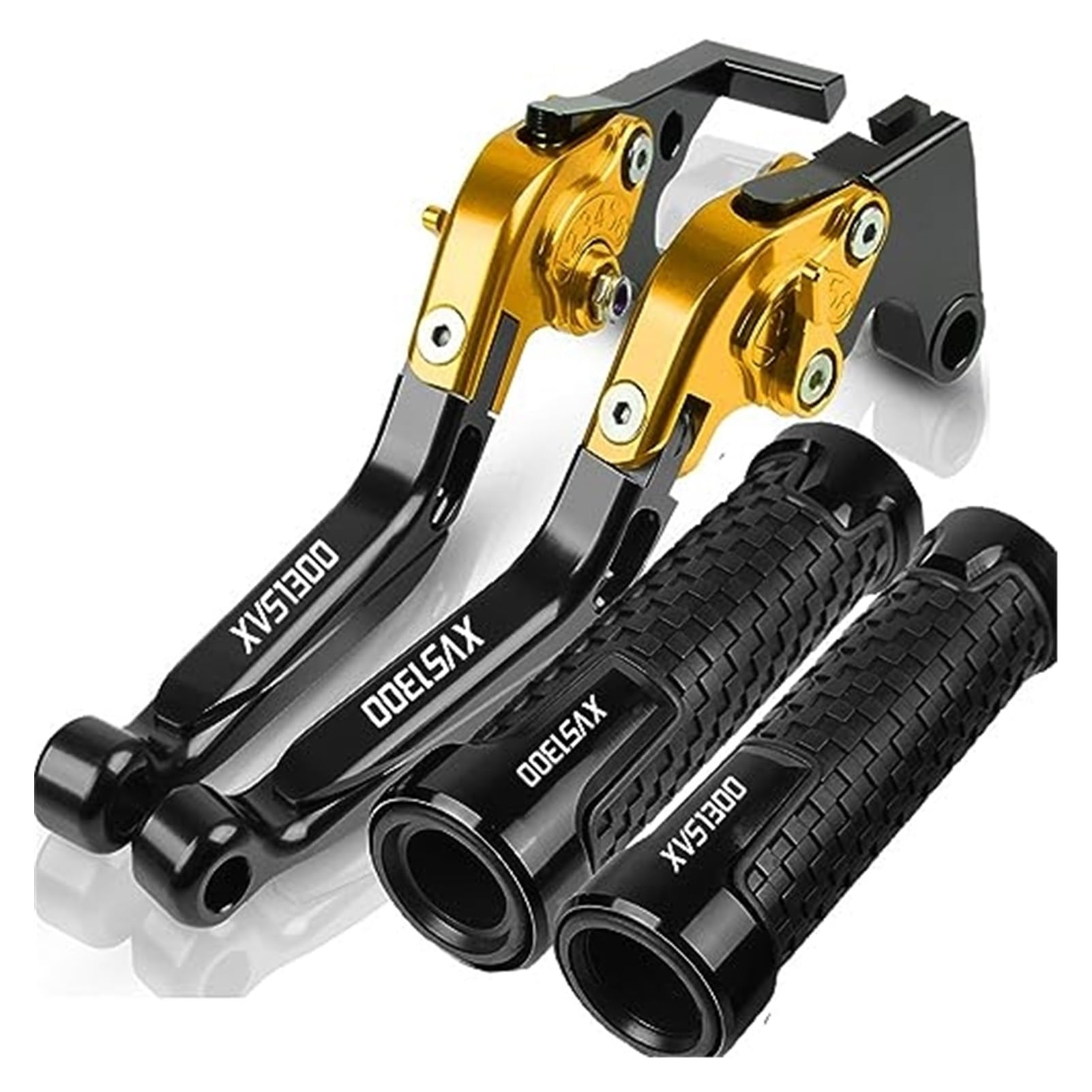 Asddllnn 8 For Yamaha Xvs1300 Xvs 1300 Xvs-1300 Xv S1300 Xv-S1300 2015 2016 2017 Motorcycle Brake Clutch Lever Handlebar Handle