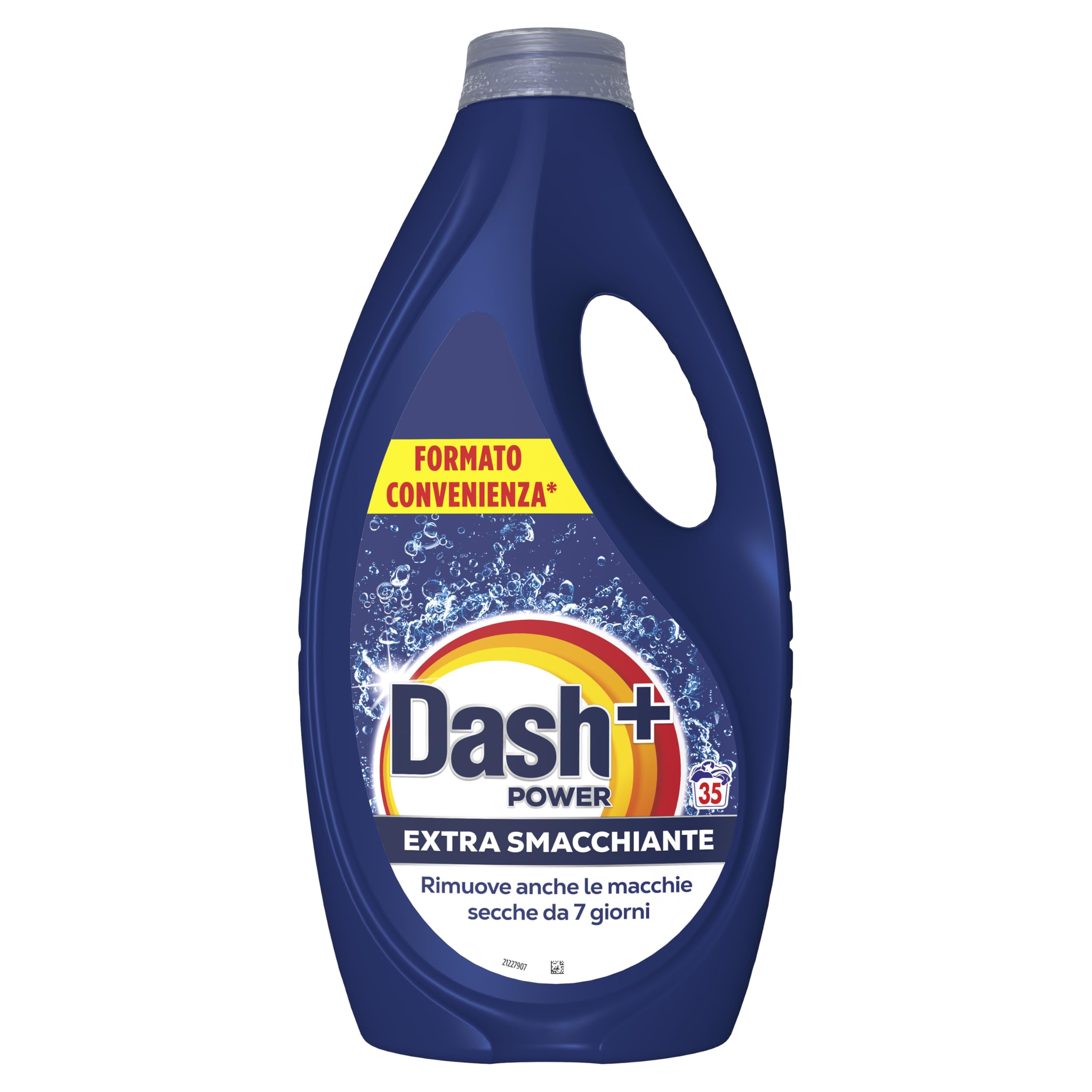 Dash Power Detersivo Liquido Lavatrice, 140 Lavaggi (4x35), Extra Smacchiante, Rimuove anche le macchie secche da 7 giorni, per una pulizia impeccabile