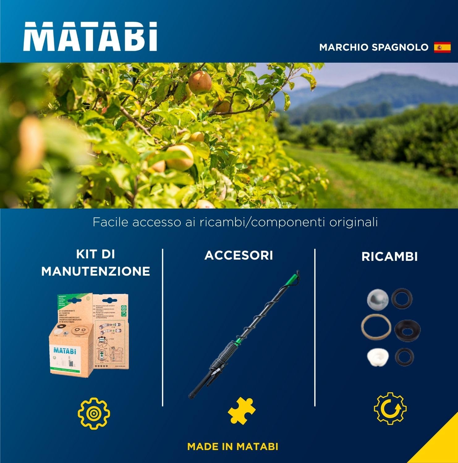 Matabi 30LTCS Pompa Irroratrice a Batteria - Carrello 30 L - 18 V - 5,5 Bar