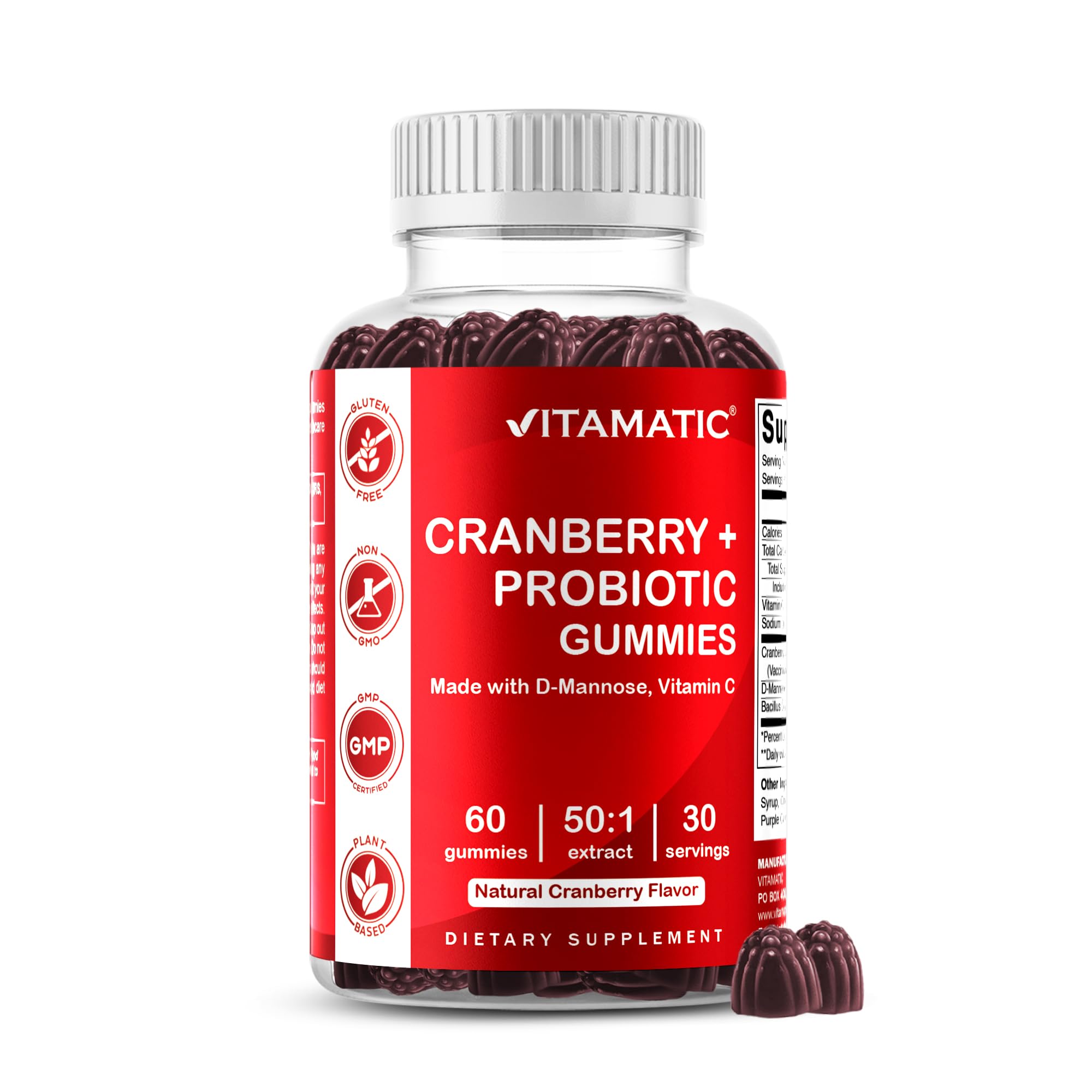 Vitamatic Cranberry Gummies