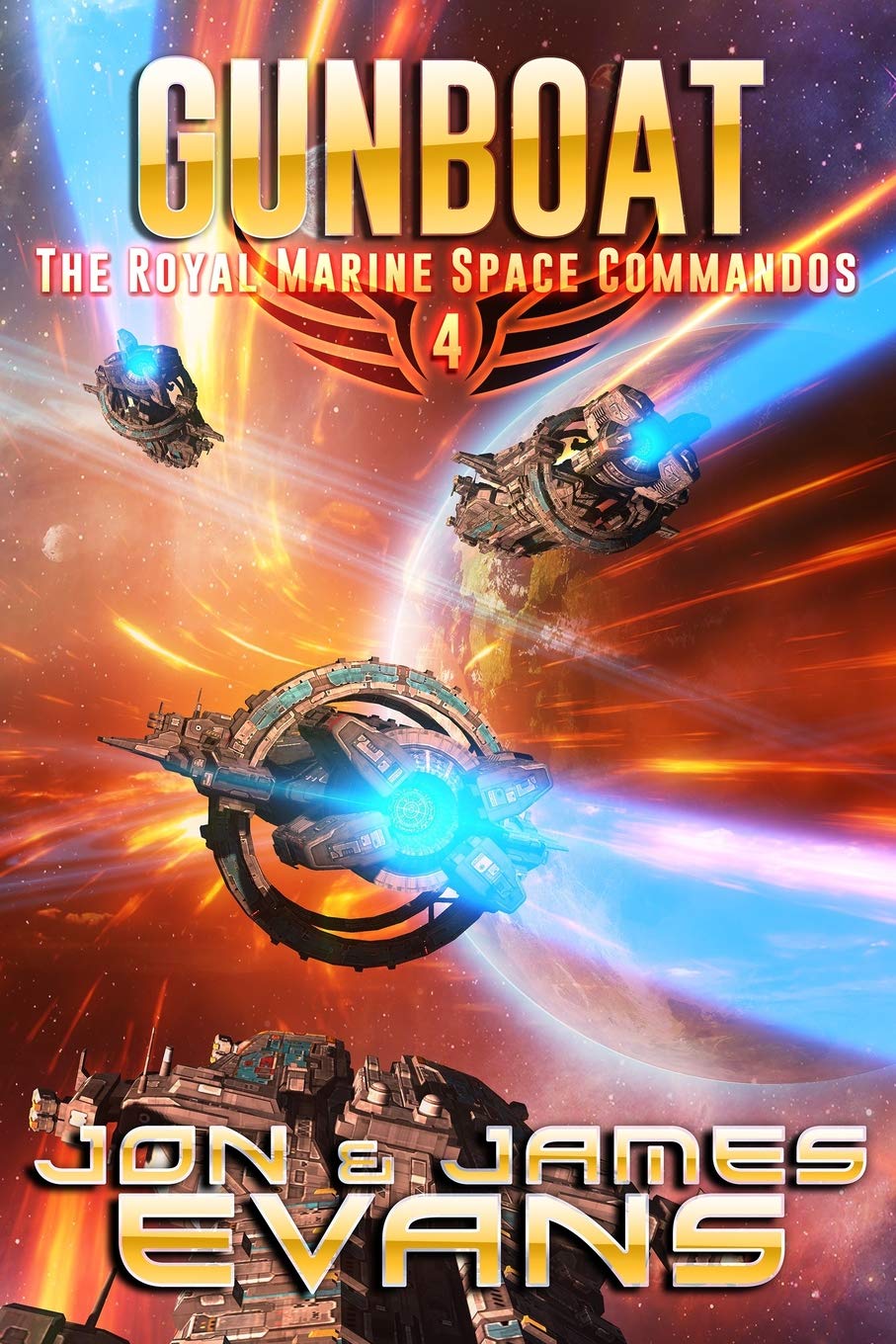 Gunboat: 4 (The Royal Marine Space Commandos) By Evans, Jon Jon Evans, James Ev