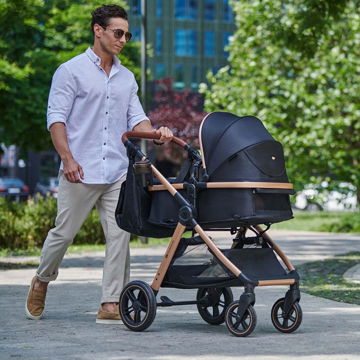 Kinderkraft Poussette combinée ESME PRO 3 en 1, noire